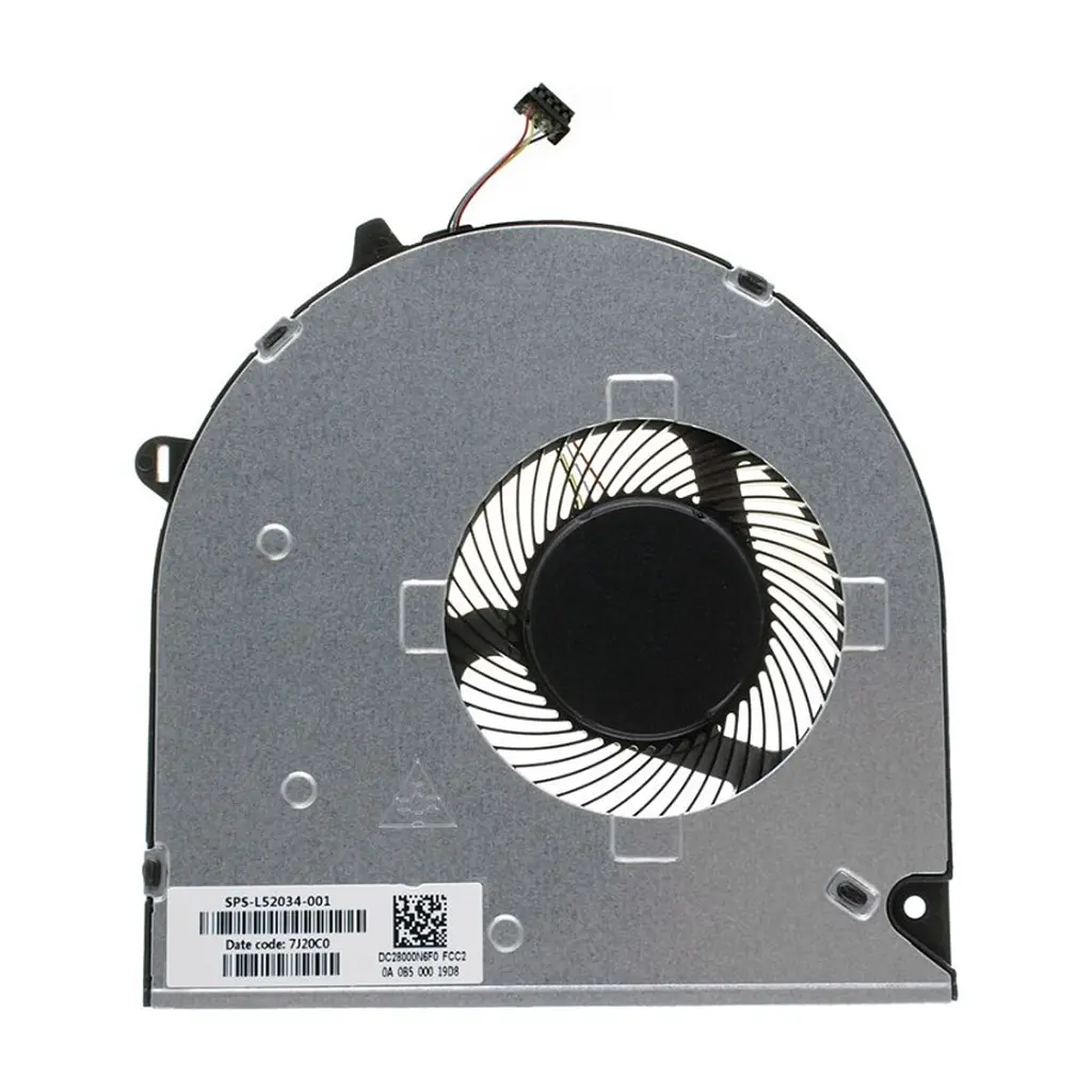 Вентилятор ноутбука HP Pavilion 15-dw/15-du/15s-du/250 G8 (L52034-001) 5V,0.5A,4pin (A48809) - фото 2