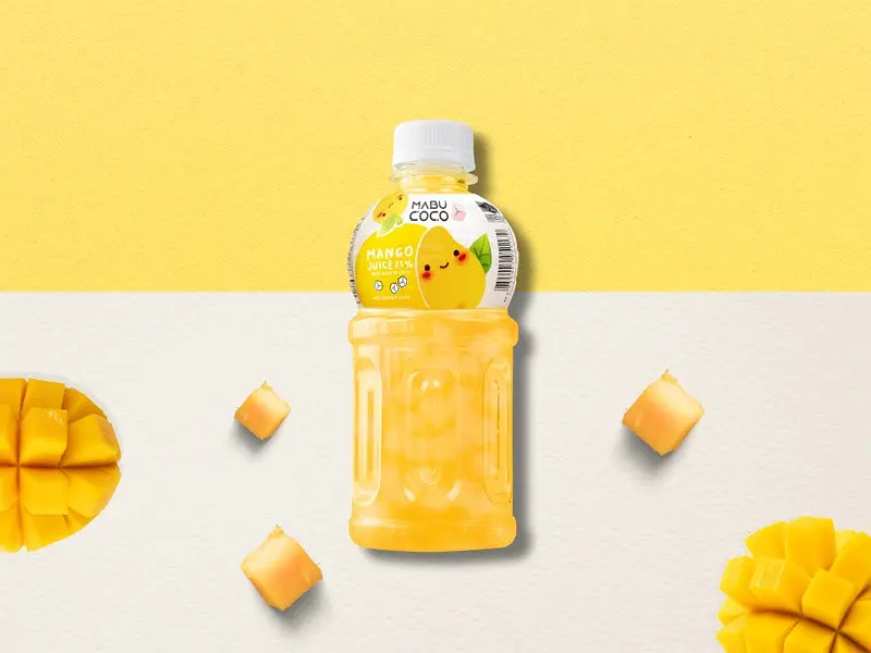 Напій Mabu Coco Mango nata de coco зі смаком манго 320 мл