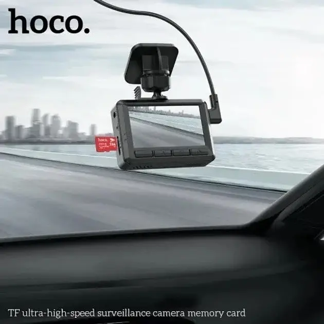 Картка пам'яті Hoco microSD 128 GB TF ultra-high-speed surveillance camera card (U3/V30/A2) - фото 5
