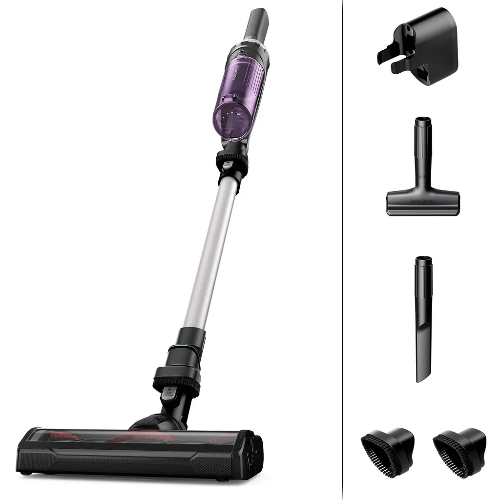 Пылесос Rowenta беспроводной X-Nano Essential 100 Вт фиолетово-черный (RH1129WO) - фото 2