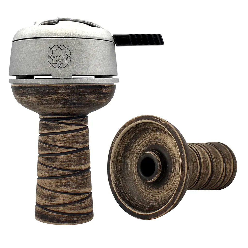 Чаша для кальяну Gusto Bowls Classic Phunnel світло-коричневий vintage - фото 2