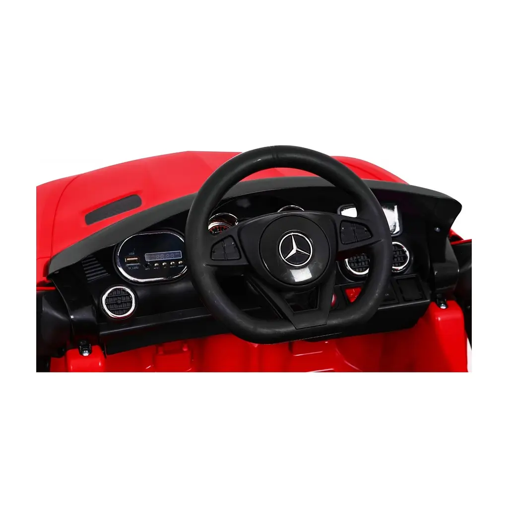 Електромобіль Ramiz Mercedes Benz GT MP3 LED 12 В, білий (PA.HL-2588.BIA) - фото 7