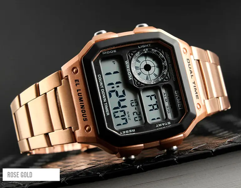 Годинник Skmei Ripple RoseGold 1335 - фото 5