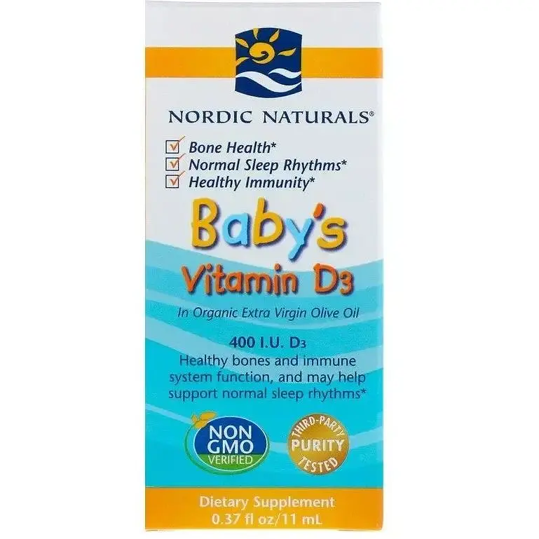 Вітамін D3 Nordic Naturals для дітей 400 МЕ 11 мл - фото 2