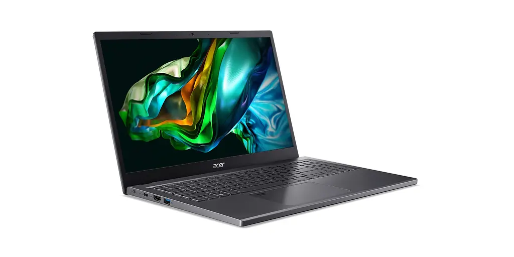 Ноутбук Acer Aspire 5 A515-48M 15.6' FHD IPS, AMD R5-7530U, 8GB, F512GB, UMA, Lin, серый (NX.KJ9EU.005) - фото 2