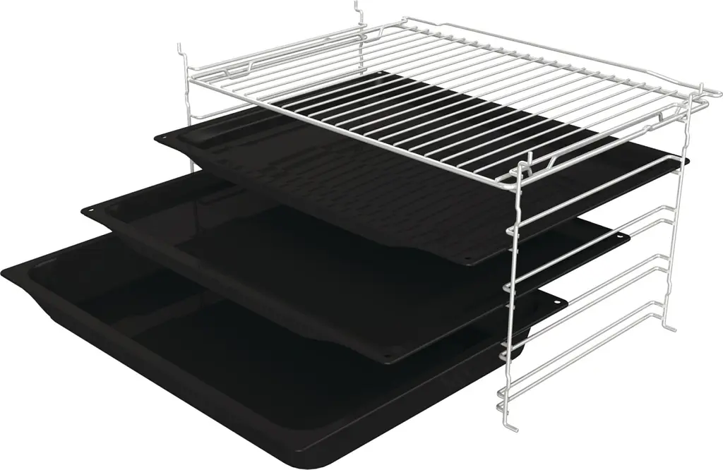 Духова шафа електрична Gorenje 77 л A+ пара дисплей піроліз чорний - фото 4