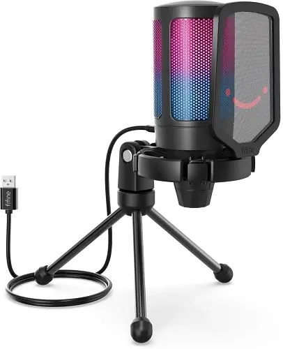 Микрофон A6V Black Fifine teh0020391 - фото 2