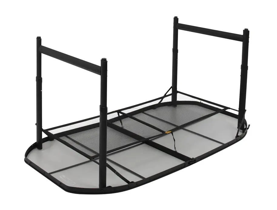 Стіл Bo-Camp Northgate Oval 150x80 cm Black/Grey (1404188) - фото 4