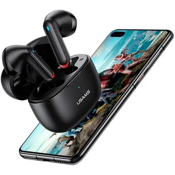 Наушники Bluetooth Usams TWS NX10 BT5.2 беспроводные черные - фото 10