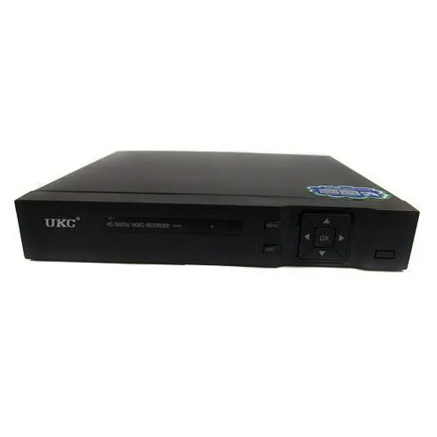 DVR реєстратор BNC/V-OUT 4 канальний UKC CAD 1204 AHD 4 cam чорний - фото 2