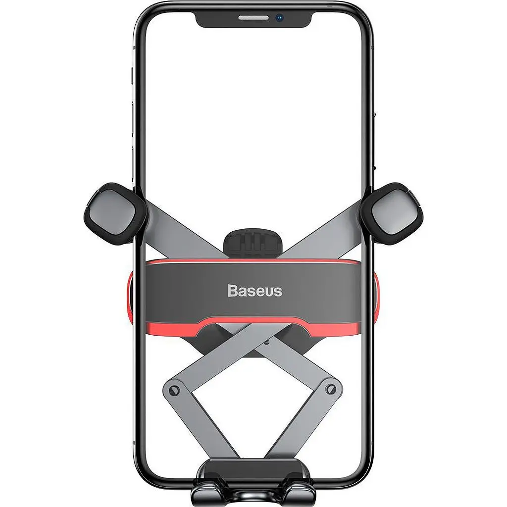 Автотримач Baseus Mr Hui Gravity Black/Red (SUYL-HU01) [134762] - фото 4