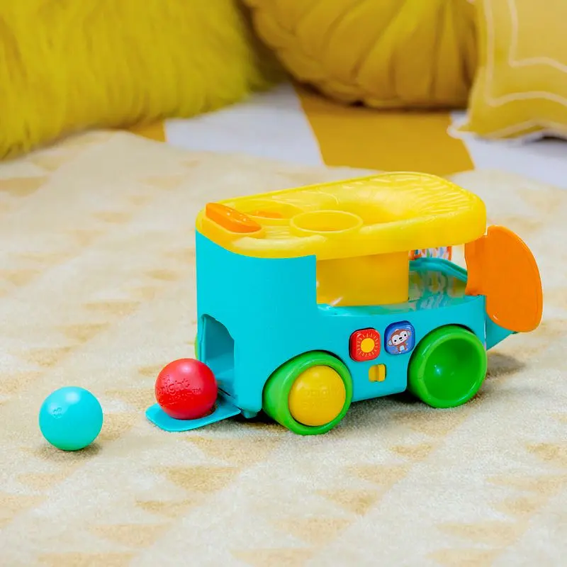 Музична іграшка Bright Starts Pop & Roll Safari Bus (16827) - фото 3