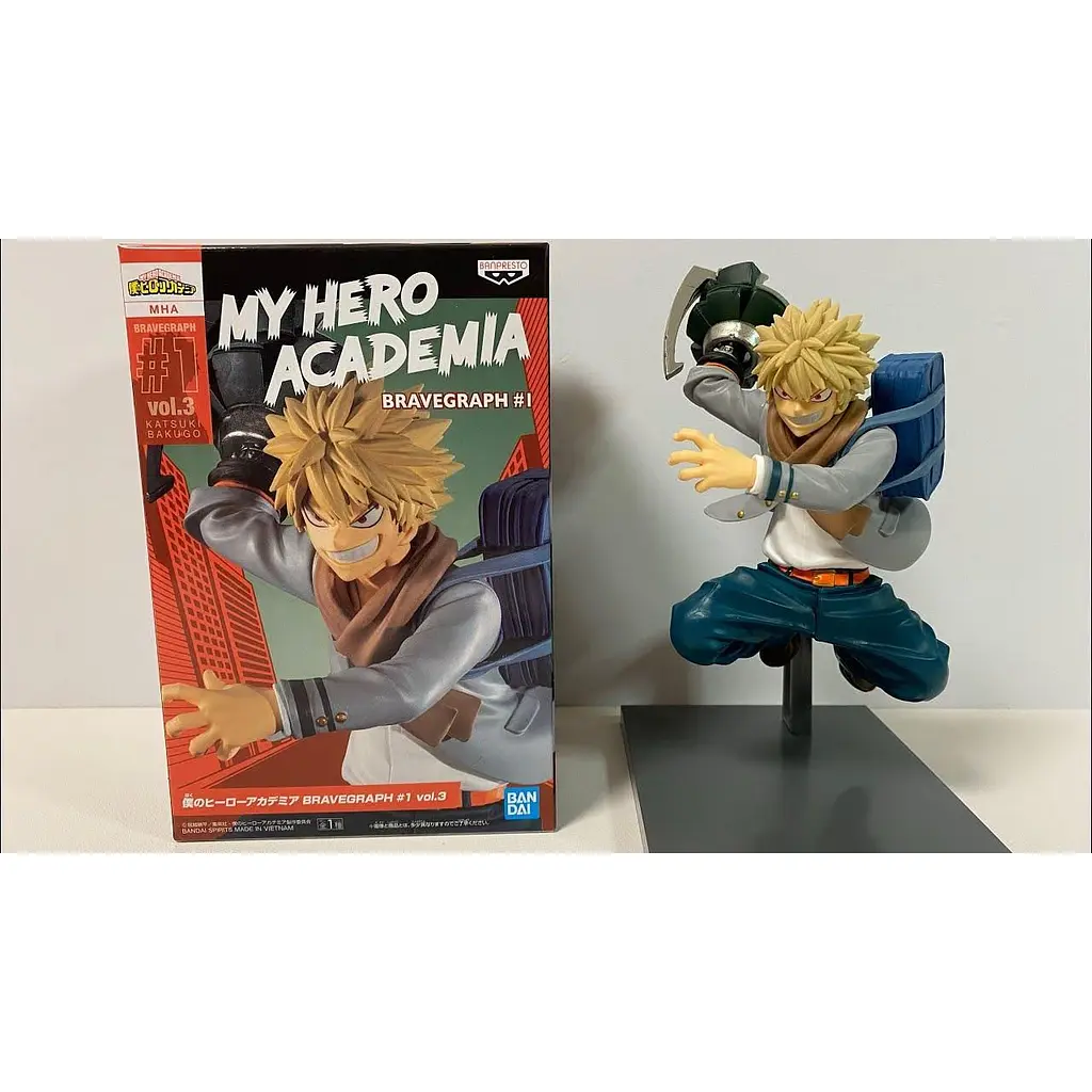 Фігурка Bandai Spirits Кацукі Бакуго Моя Геройська Академія My Hero Academia Katsuki Bakugou 12 см BSB MHA KB - фото 4