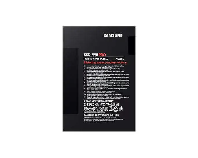 SSD накопичувач Samsung 990 PRO 2TB M.2 (MZ-V9P2T0BW) - фото 6