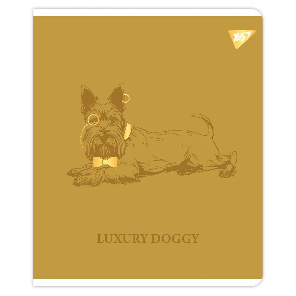 Зошит Yes Luxure doggy 18 аркушів лінія (767531), в асортименті - фото 4