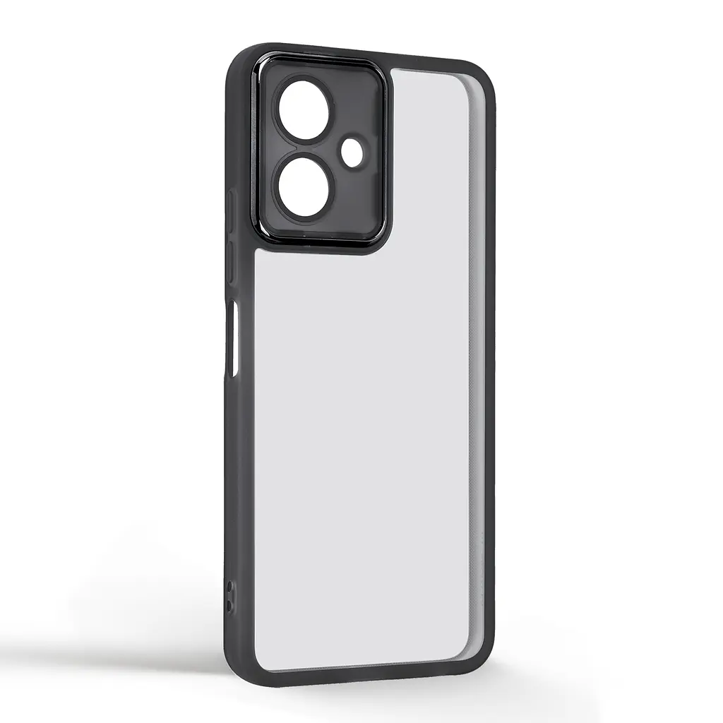 Защитный чехол для TECNO Spark Go 2 4G (KM4), Shade, черный, TPU+PC, матовый, защита всего корпуса, панель-накладка, противоударный, с большими бортами, амортизирует удары при падениях, ArmorStandart (ARM87143) - фото 2