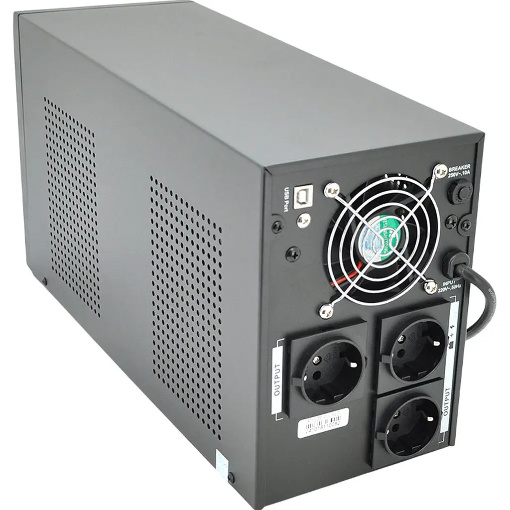 Джерело безперебійного живлення (ДБЖ) Ritar RTM2000 (1200W) Proxima-D (RTM2000D) [168160] - фото 4
