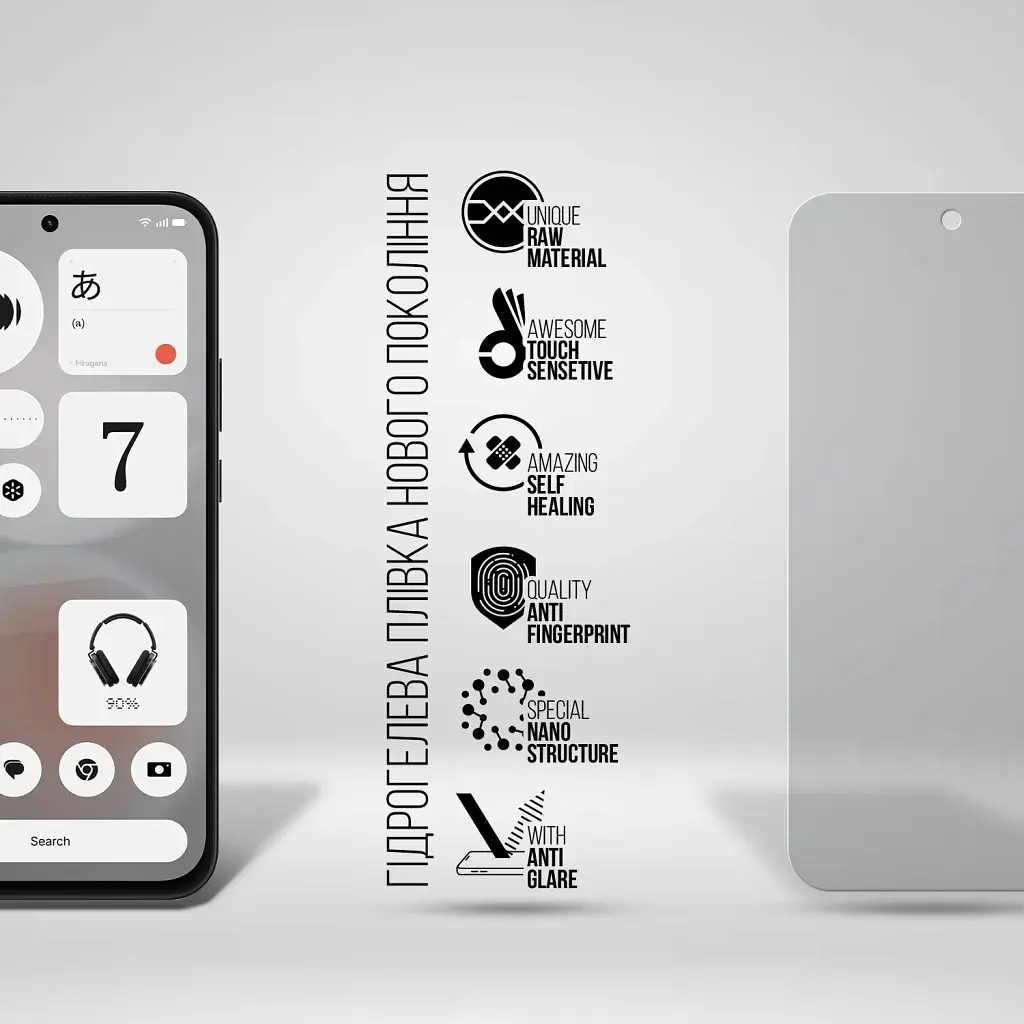 Плівка захисна Armorstandart Matte hydrogel Nothing Phone (4b) (ARM94091) - фото 2