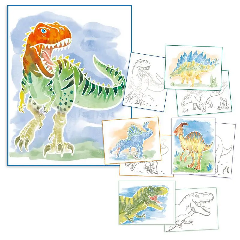 Альбом для творчості Dino World Розфарбуй мене (50964) - фото 4