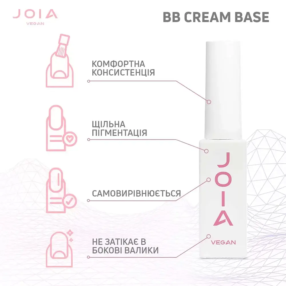 Камуфлирующая база Joia vegan BB Cream base Shiny latte 8 мл - фото 7