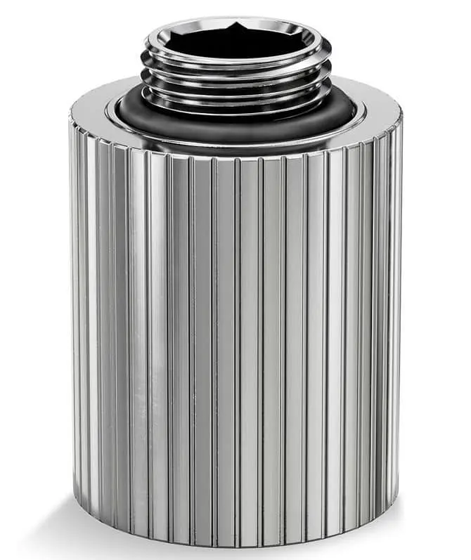 Фітинг для СВО Ekwb EK-Quantum Torque Extender Static MF 28 - Nickel (3831109825495) - фото 2