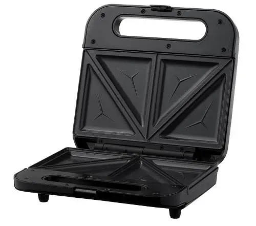 Бутербродниця Ardesto SM-H110BSN, Black, 700Вт, тип пластин: трикутні сендвічі 4шт, антипригарне покриття, індикатор готовності до приготування - фото 2