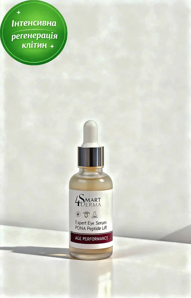 Пептидна ліфтинг-сироватка Smart4Derma Age Performance для зони навколо очей 50 мл - фото 2