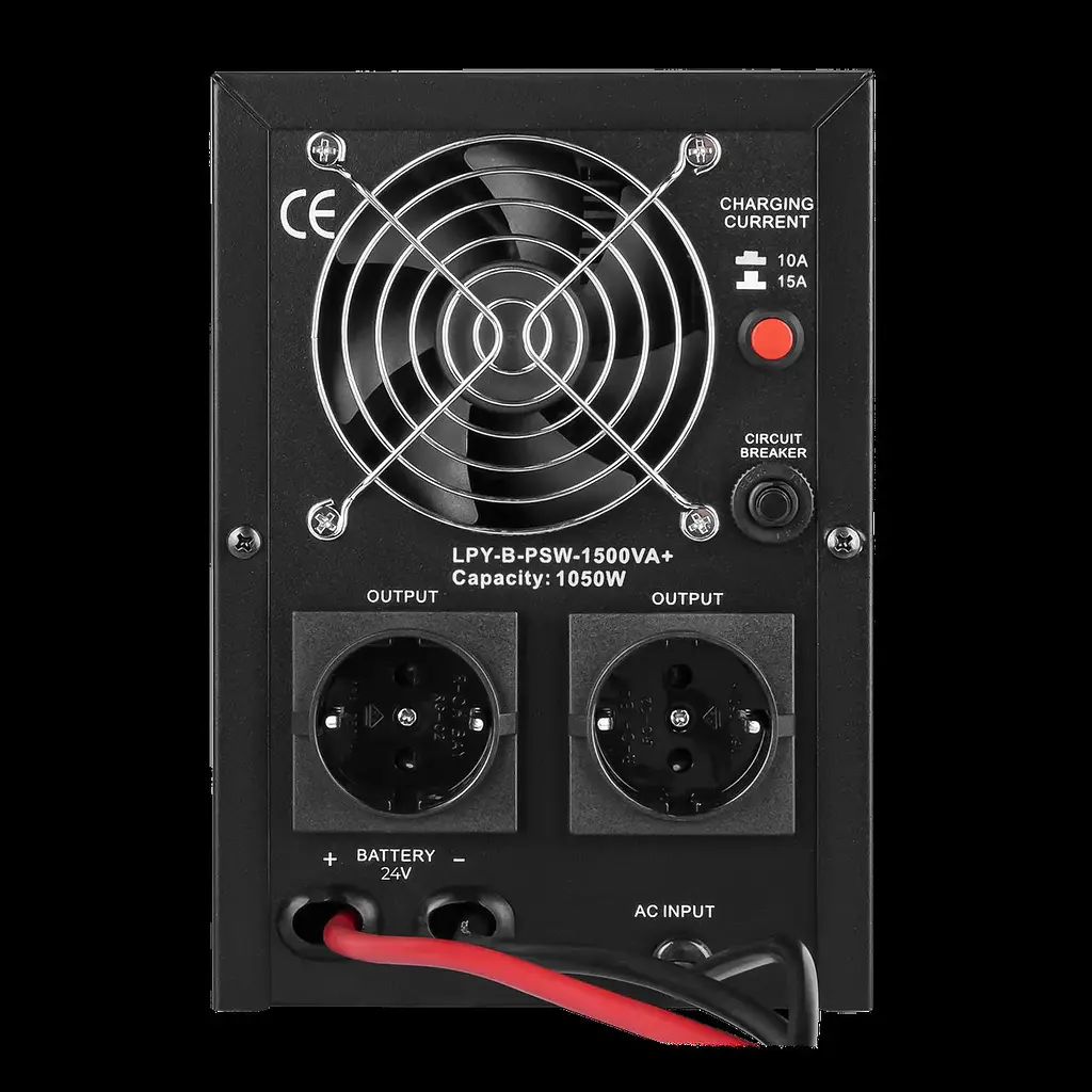 ДБЖ з правильною синусоїдою LogicPower 24V LPY-B-PSW-1500VA + 1050 Вт 10A/15A - фото 4