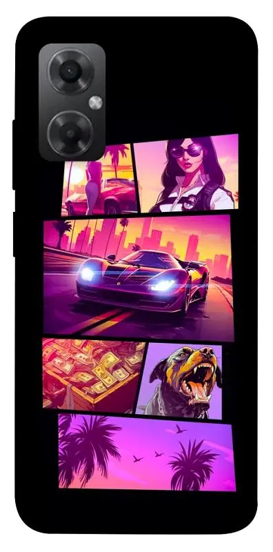 TPU чохол Demsky GTA vibes для Xiaomi Redmi Note 11R
