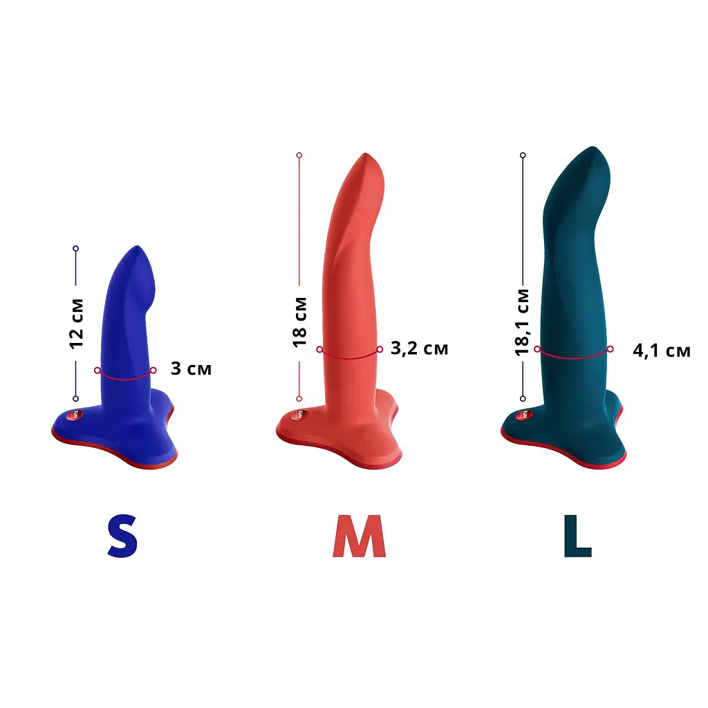 Фаллоимитатор Fun Factory Limba Flex S 12 см синий - фото 7