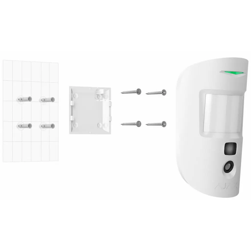 Датчик руху Ajax MotionCam white - фото 7