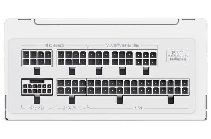 Блок живлення GameMax GS-850G SFX 850W 80+ Gold White (GS-850G White) - фото 9