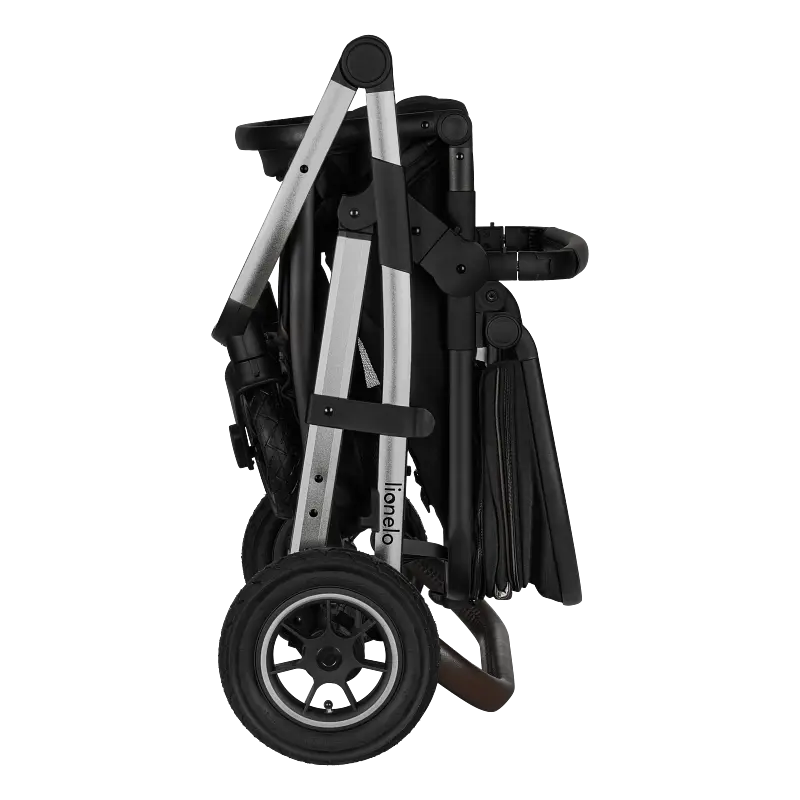 Універсальна коляска Lionelo Amber 2в1 Black Silver (LO-AMBER BLACK SILVER (2in1)) - фото 13