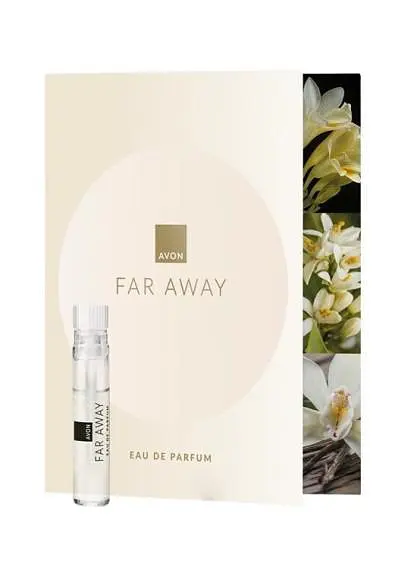 Листівка з пробним зразком Avon Far Away, 0,6 мл