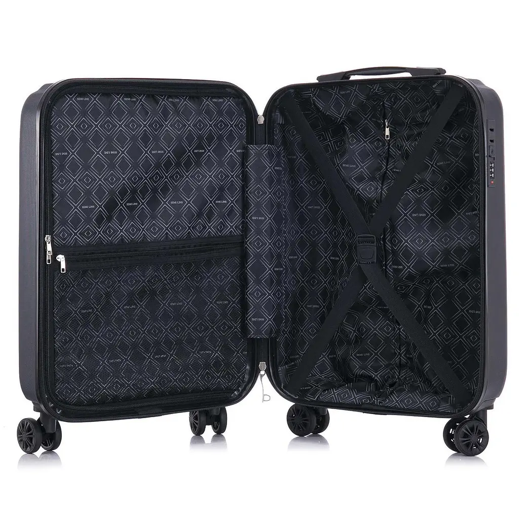 Валіза Semi Line 20" S Black (T5854-1) - фото 6