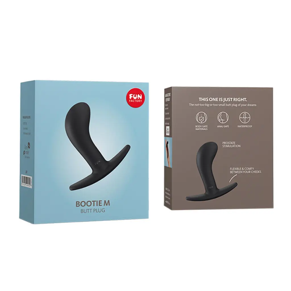Аальна пробка Fun Factory Bootie M 9.3 см (чорний) - фото 7