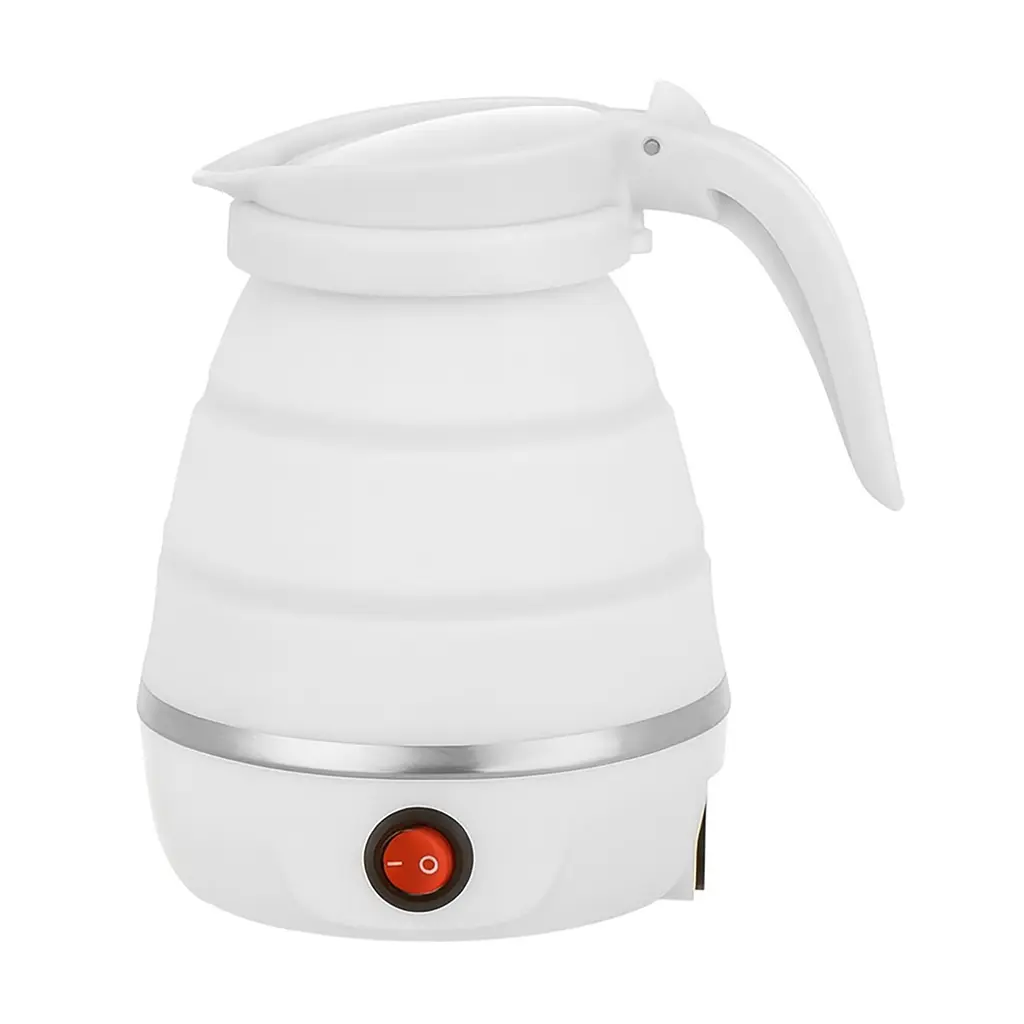Універсальний силіконовий електричний дорожній чайник HYLLIS Electric Kettle 600 мл, Kitchen Master 87757 - фото 6