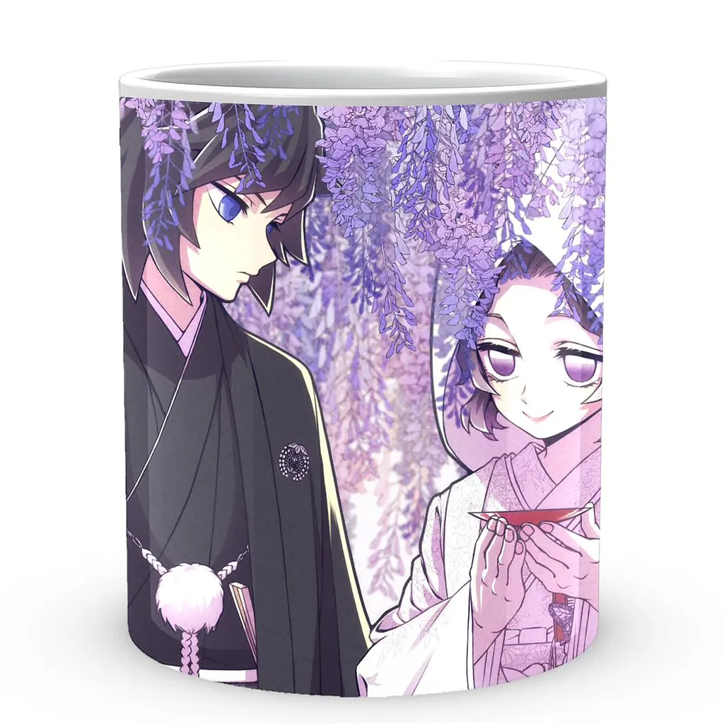 Кружка GeekLand Kimetsu no Yaiba Клинок, уничтожающий демонов KY 002.30 330 мл белая - фото 2