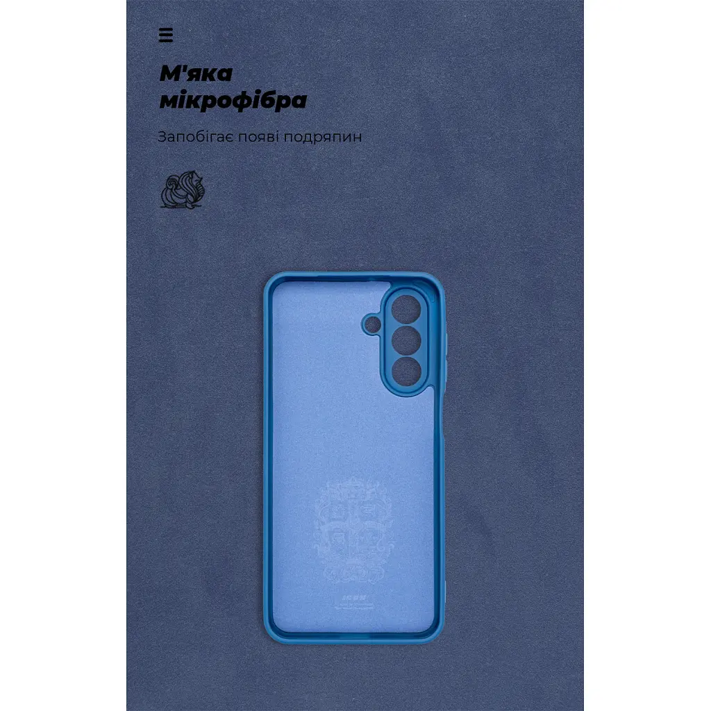 Чохол до мобільного телефона Armorstandart ICON Samsung A17 4G Dark Blue (ARM86775) - фото 4
