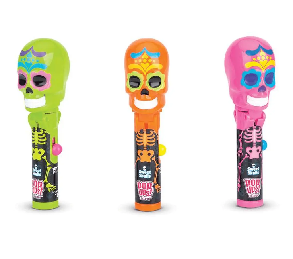 Диспенсер з льодяником Sweet Skulls Pop Up 1шт, 10г - фото 6