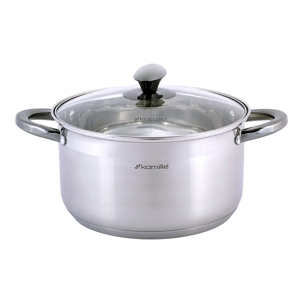 Каструля Kamille KM-4924 5.0 л - фото 2