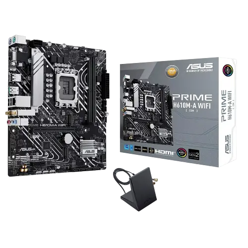 Материнська плата Asus H610M-A Prime Wi-Fi LGA 1700 (PRIME H610M-A WIFI) - фото 2