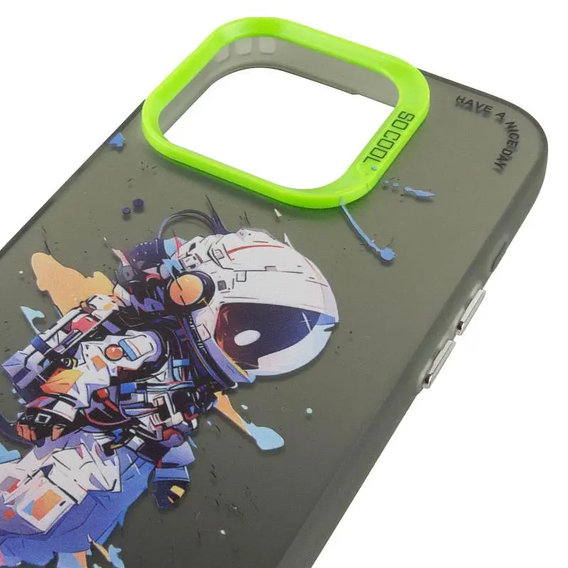 Чохол TPU+PC So Cool для Apple iPhone 15 Pro Max (6.7) Astronaut - фото 4