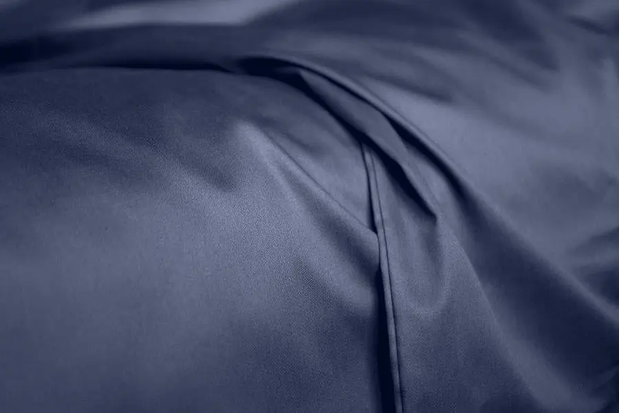 Комплект постільної білизни Cosas євро сатин DARK BLUE CS8 200 x 220 см (Сатин_Синий_ФиолетП_200) - фото 8
