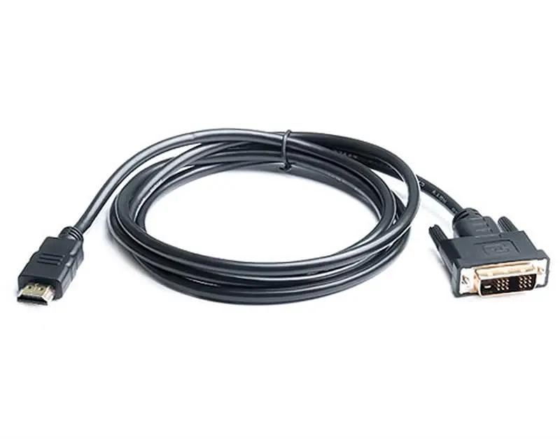 Кабель REAL-EL HDMI - DVI (M/M), 1.8 м, Black (EL123500013) - фото 2