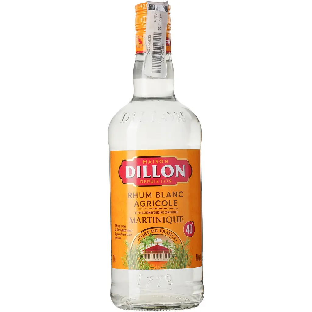 Ром Bardinet Dillon Blanc Agricole 40% 0.7 л - фото 2