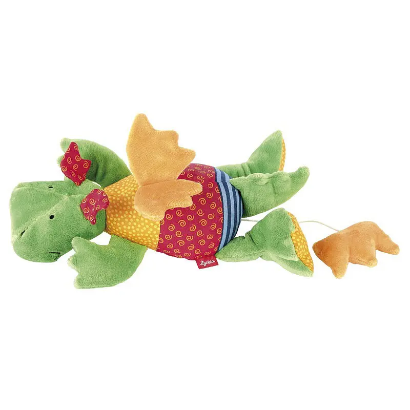 Мягкая музыкальная игрушка Дракон Sigikid 40064SK 18 см из безопасных материалов - фото 2
