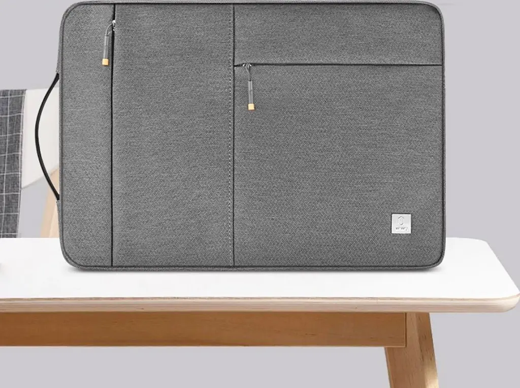 Чохол-сумка WiWU Alpha Slim Sleeve для Apple MacBook 15.6`/16` Grey [77773] - фото 5