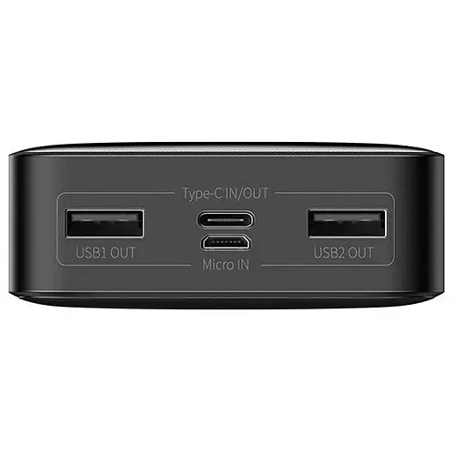 Универсальная батарея Baseus Bipow Digital Display 20000 mAh 15W (PPDML-J01) черная - фото 5