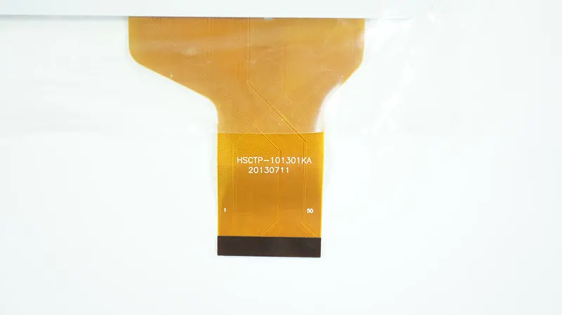 Тачскрін (сенсорне скло) FPC-TP101008(M109)-04 10 1 зовнішній розмір 250*154 мм робоча частина 221*125 мм 12 pin чорний - фото 4